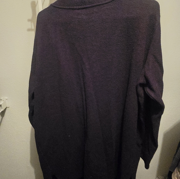 Women's Adyson Parker Long Sleeve Black Cardigan (XL) - Picture 2 of 4